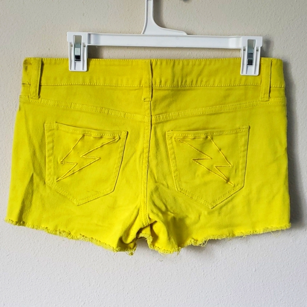 Yellow shorts